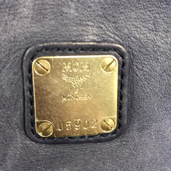 MCM Backpack. Purple leather, Silver - Picture 2 of 11